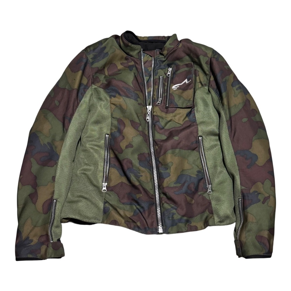 Alpinestars Astella Camouflage Padded Full Zip Motorcycle Jacket Women's Medium‎